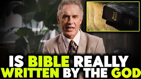 Is Bible Really Written By The God Jordan Peterson Vs Sam Harris