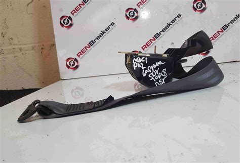 Renault Safrane 1996 2000 Passenger NSR Rear Seat Belt Store