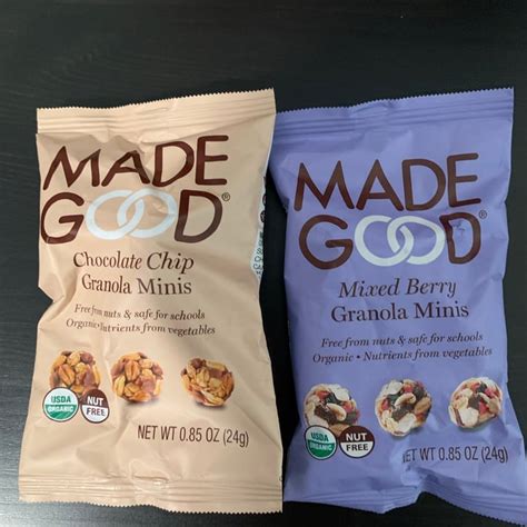 Made Good Chocolate Chip Granola Minis Review Abillion