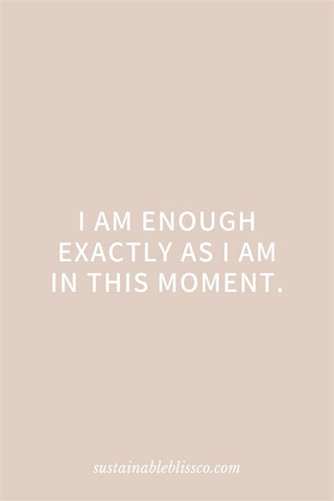 I Am Enough Quotes Pinterest Frances Galvin