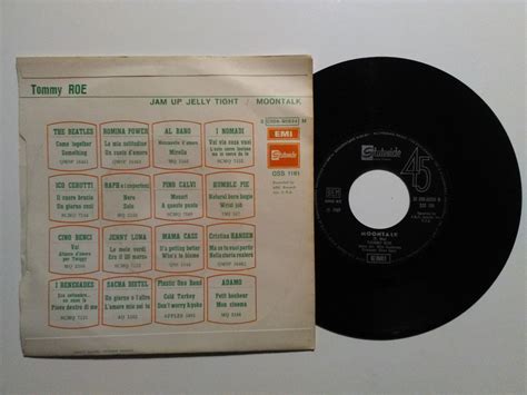 Tommy Roe Jam Up Jelly Tight Moontalk Stateside 7ps Italy Mint Usa