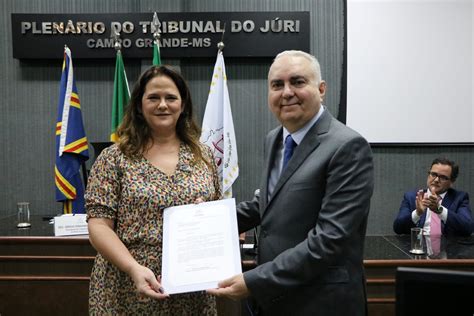 Presidente Do Tj Empossa Nova Ju Za Diretora Do Foro Da Capital E Lan A