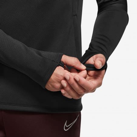 Sweat zippé Nike Therma Fit noir sur Foot fr