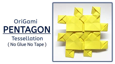 Origami Pentagon Tesselation Ver 2 Master Jugal Unit Tesselation