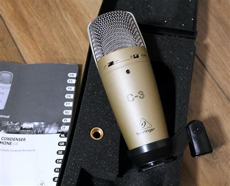 Behringer C Studio Condensor Microphone Reverb