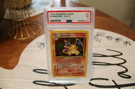 Mavin Pokemon Tcg Psa 5 Charizard Holographic 1999 Base Set Unlimited