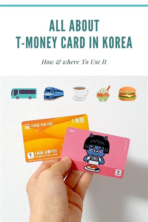 All About T Money Card In Korea How And Where To Use It Korea Travel