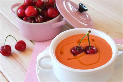 Gazpacho De Cerezas Recetas Sin Lactosa Orielo S Kitchen