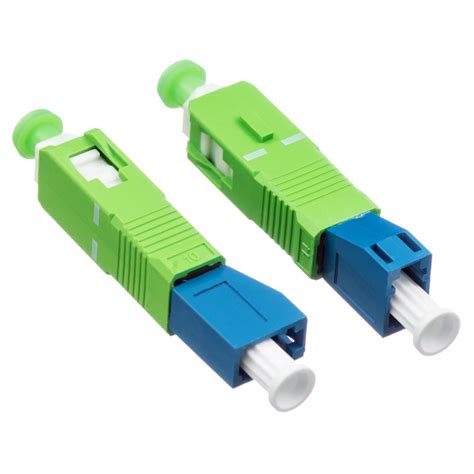 Lc Scapc Plug In Fiber Optic Adapter Fiber Optic Hybird Mating Adapter Male To Female Adapter