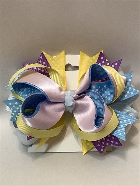 Girls Hairbowsbouquet Hairbowshairbowsbowshair Etsy Bow Hair