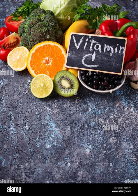 vitamin  rich foods  res stock photography  images alamy