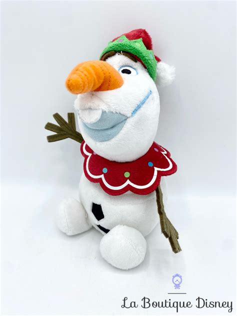 Peluche Olaf Noël Disney Store 2014 bonhomme de neige La reine des