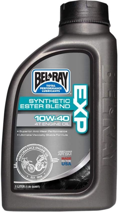 Aceite Bel Ray EXP Semi Sintetico 4 T 10W40 1 Litro