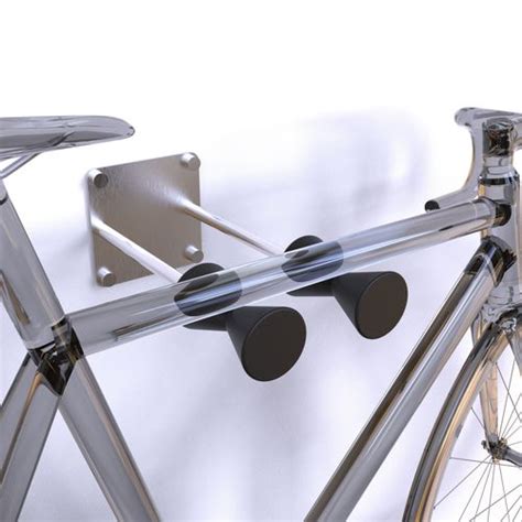 Wall Mounted Bike Rack FOURTH DIMENSION 1 INSILVIS Stainless