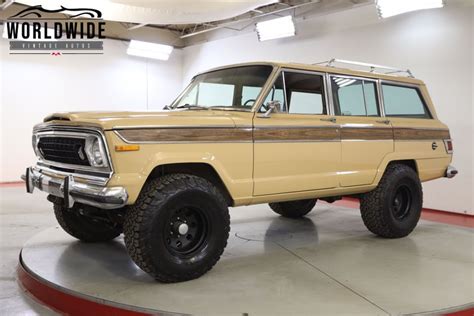 1978 Jeep Wagoneer Worldwide Vintage Autos