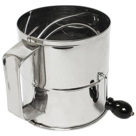 Thunder Group Slfs Cup Stainless Steel Flour Sugar Sifter