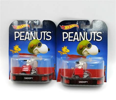 Hot Wheels Retro Entertainment Peanuts Snoopy Dwj For Sale Online Ebay Hot Wheels