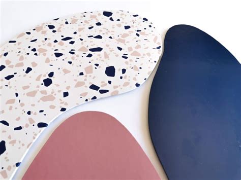 Assiettes De Pr Sentation Terrazzo N O Palet Leewalia