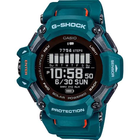 Rel Gio Gps Monitor Card Aco Pulso G Shock Squad Gbd H Dr