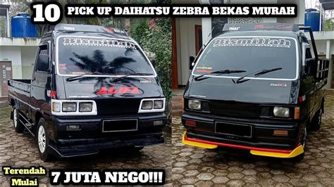 HARGA PICK UP DAIHATSU ZEBRA BEKAS MULAI 7 JUTA NEGO UPDATE TERBARU