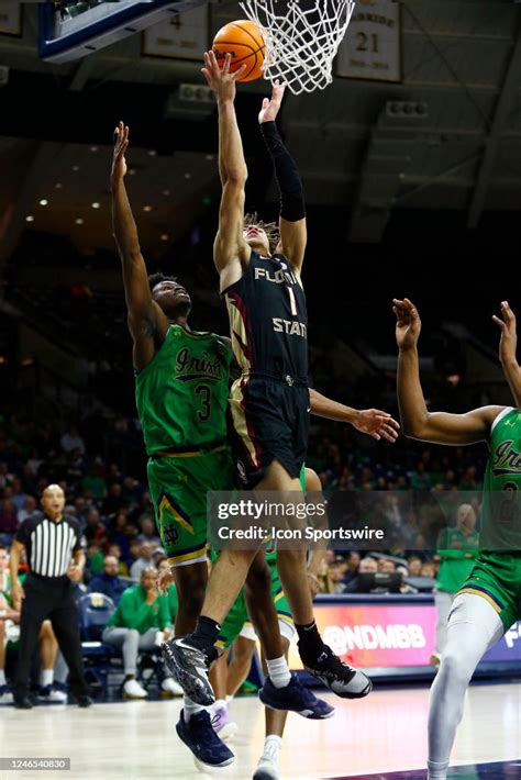 Florida State Seminoles Guard Jalen Warley Goes Up With His Shot From