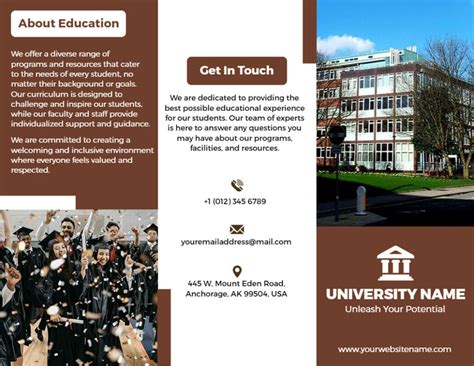 Education Brochure Templates