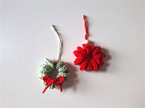 Mod Le Gratuit Comment Faire Une Couronne De Noel En Crochet