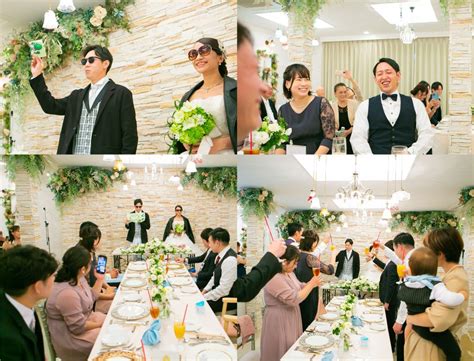 たくさんのサプライズを行なったオリジナルウェディング 【公式】鈴華グレイス 群馬県の結婚式場 小さく豊かな少人数専門の結婚式