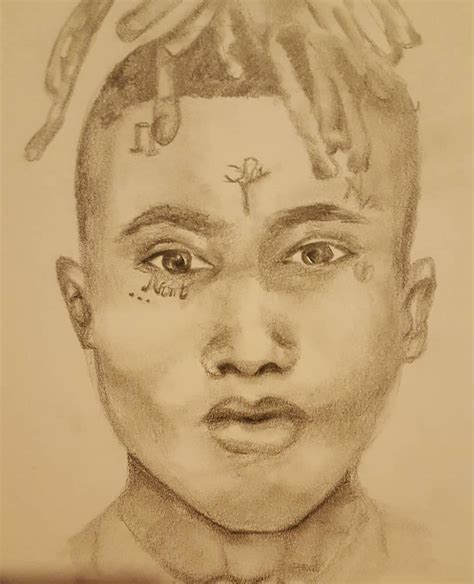 Xxxtentacion pencil drawing by Wawaua on DeviantArt