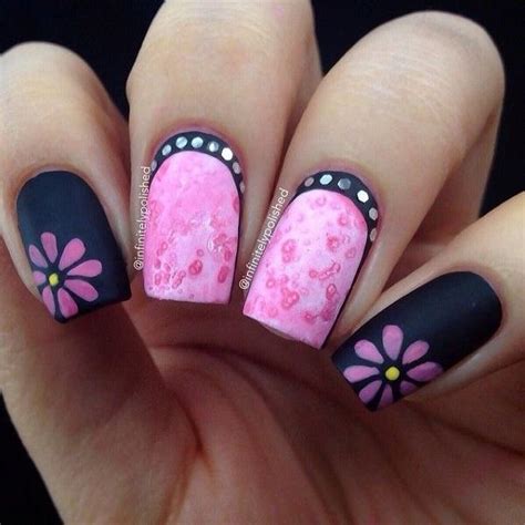 50 Flower Nail Art Designs | Art and Design