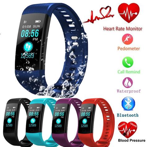 Buy Iphone Smart Band Color Screen Smart Wristband Heart Rate Activity