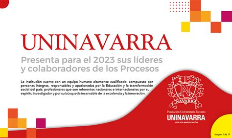 Uninavarra Presenta Para El 2023 Sus Líderes Y Colaboradores De Los