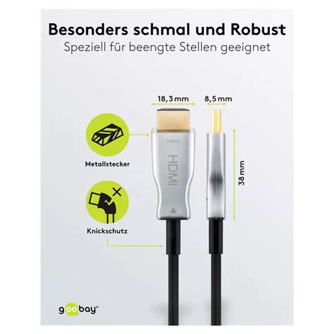 Optisches Hybrid High Speed Hdmi Kabel Mit Ethernet Aoc