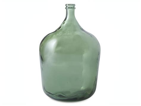 Vase Dame Jeanne En Verre Recycl L H Cm Jerzy Vert Olive