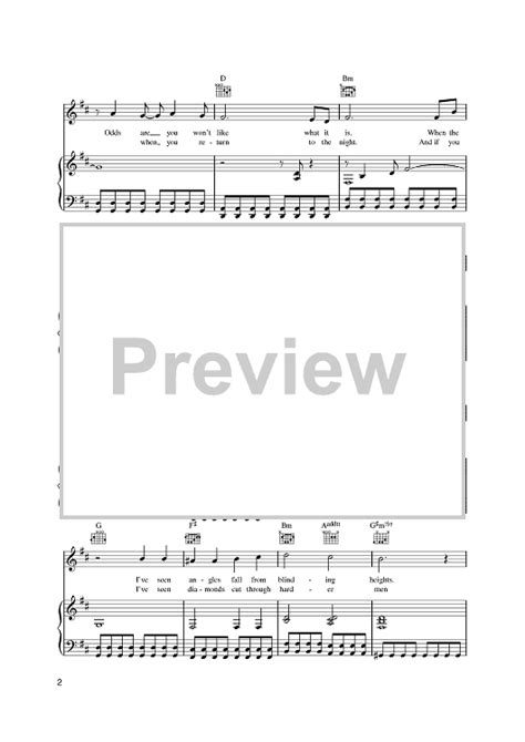 You Know My Name" Sheet Music by Chris Cornell for Piano/Vocal/Chords ...