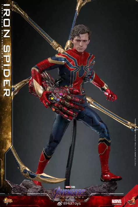 Hot Toys Marvel Spider Man Iron Spider Avengers MMS Action Figure Sugo Toys