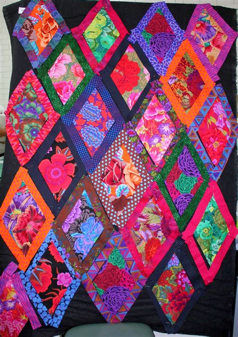 35 Stunning Diamonds Kaffe Fassett Quilts Patterns Free F9F