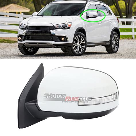 Power Heated Rear View Mirror For Mitsubishi Outlander Sport Asx 2014 19 Left Ebay