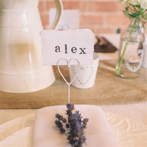 Top 7 Wedding Place Card Holders Uk Wedding Styling And Decor Blog