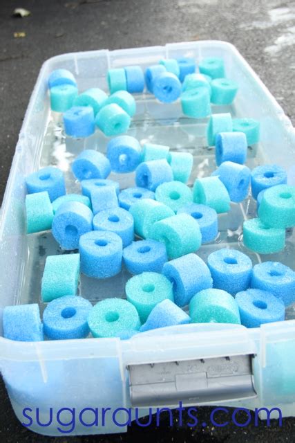 Pool Noodle Sensory Bin The Ot Toolbox