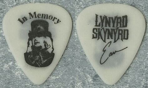 New Listinglynyrd Skynyrd Tour Signature Ean Evans Guitar Pick In