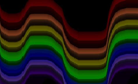 Rainbow Wave Desktop Wallpaper by mainstreamnegative on DeviantArt