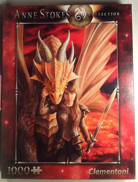 Inner Strength Anne Stokes Collection Pc Jigsaw Puzzle Etsy