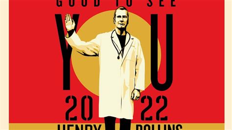 Henry Rollins Announces More Good To See You 2022 Tour Dates