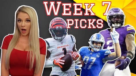 Week 7 Nfl Picks Youtube