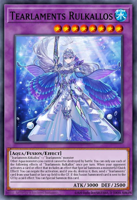 Tearlaments Rulkallos Yu Gi Oh Card Database YGOPRODeck