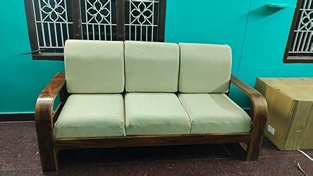 Vinod Handicraft Sheesham Wood Seater Sofa For Living Room Bedroom