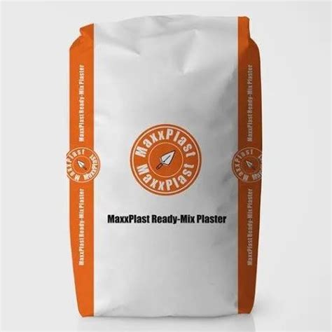 ready mix plaster packaging type plastic bag  rs bag  pune