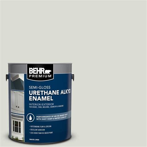 Behr Premium Gal Bwc Silver Feather Urethane Alkyd Semi Gloss