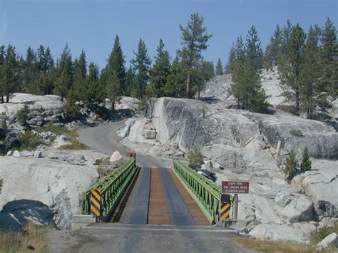 Sierra Bridge The One Lane Green Bridge Over San Joaquin R Flickr